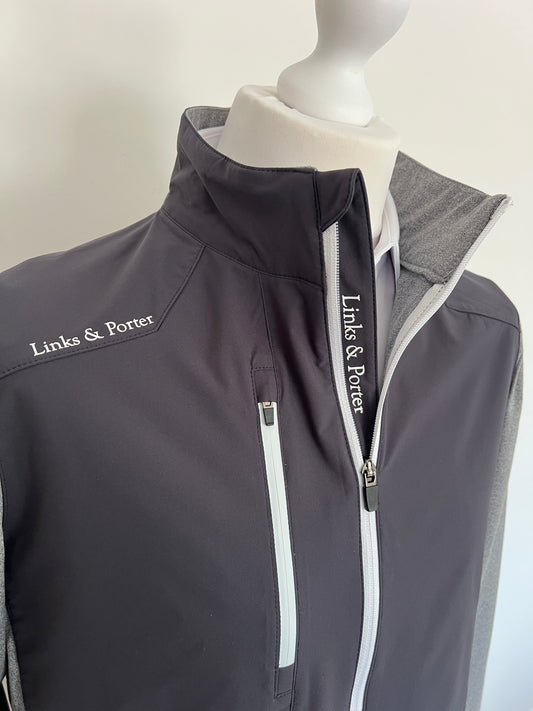 Performance Links Jacket - Charcoal & Grey