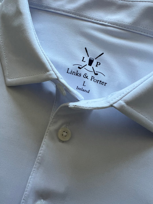 Jersey Polo - White